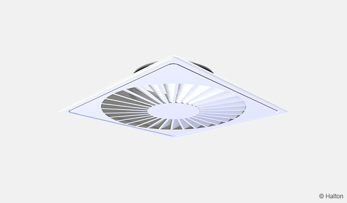 Halton Jaz JWC – Swirl diffuser