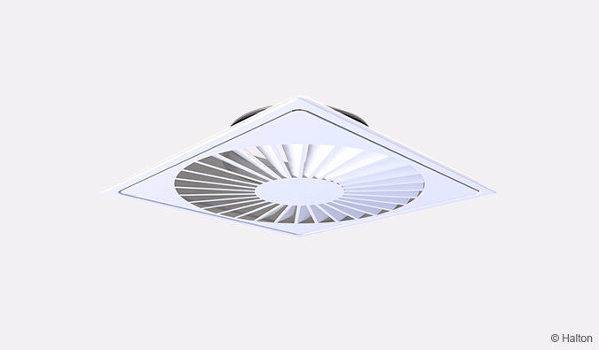 Halton Jaz JWC – Swirl diffuser