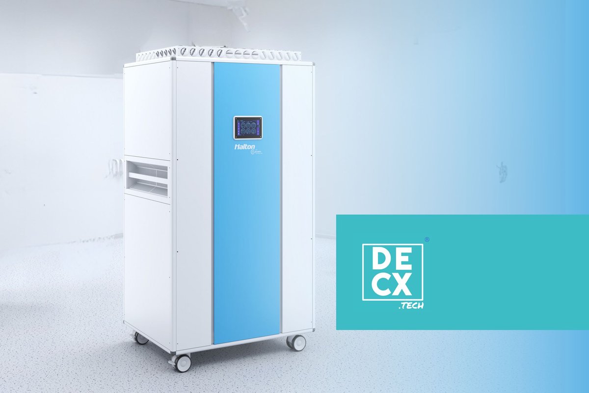 Halton partners with DECX Technology to introduce the Halton Vita VDU-750 decontamination unit to the Indian market