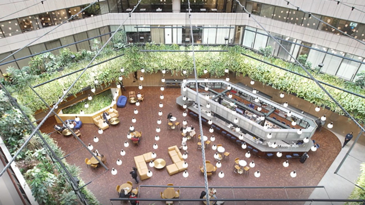 International Square Building Inside