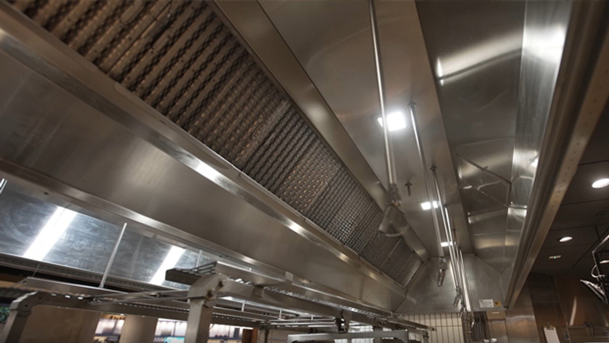 Capture Jet Exhaust Hood at International Square
