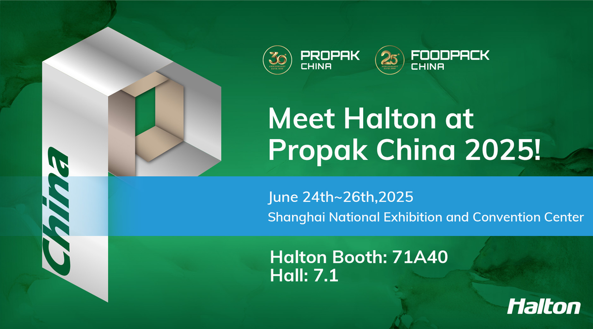 Rencontrez Halton à Propak Chine 2025 à Shanghai ！