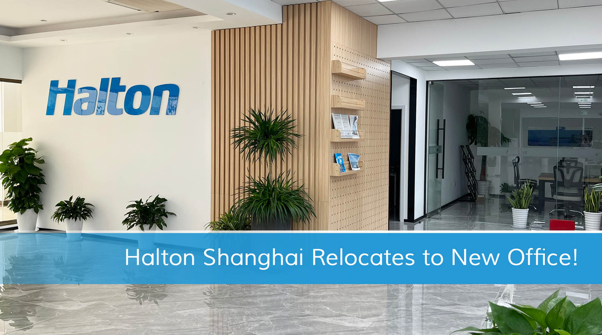 L’unité de vente de Halton Shanghai déménage, améliorant le bien-être des employés grâce à un espace de travail durable et ventilé