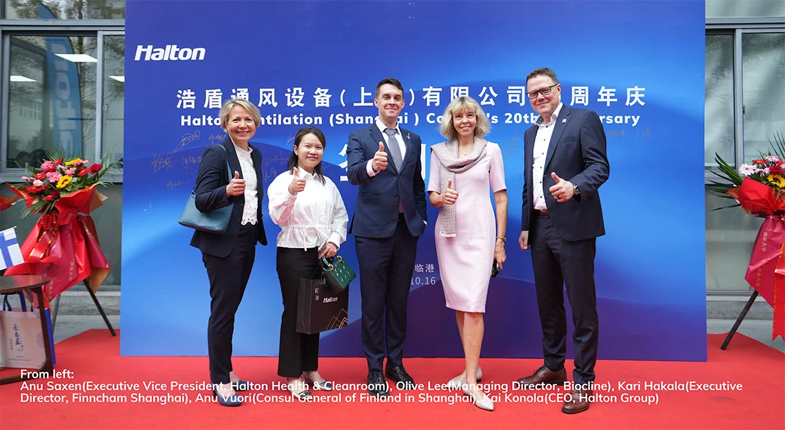 Halton Ventilation (Shanghai) Co., Ltd Marks 20th Anniversary!