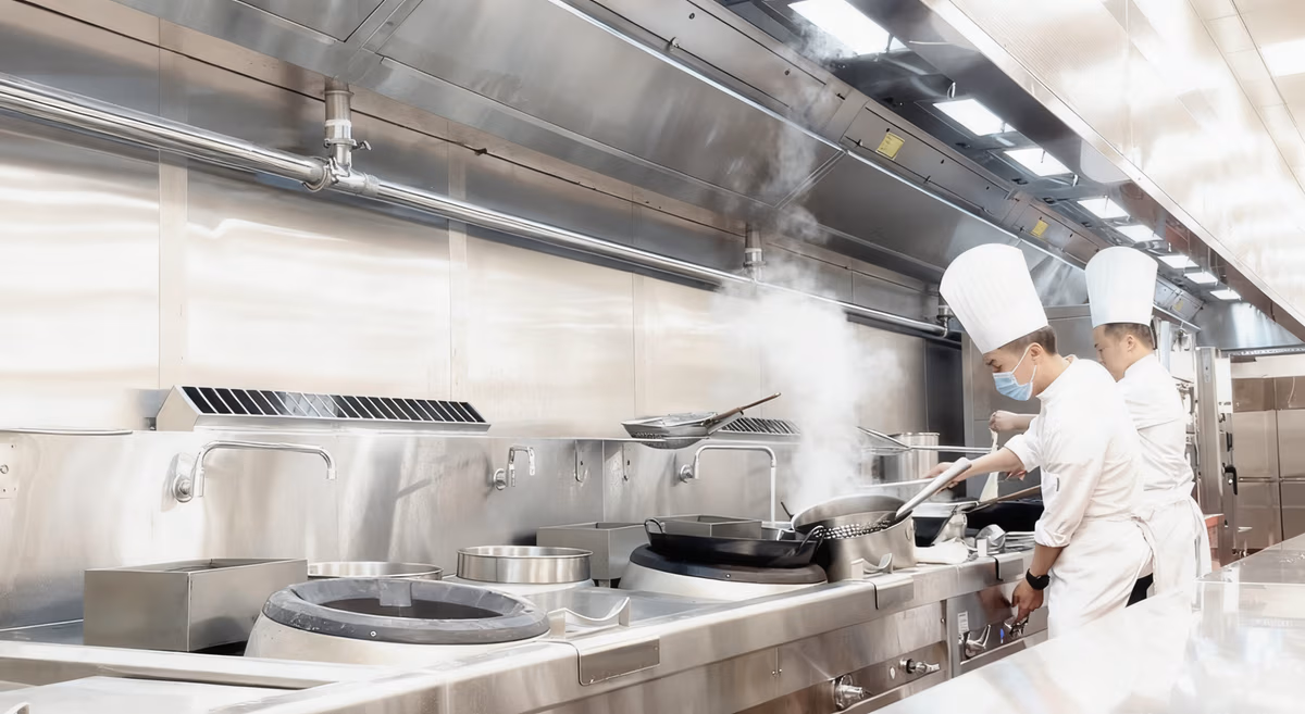 End the Grease Challenge in Hotel Kitchens for Chinese Cuisine