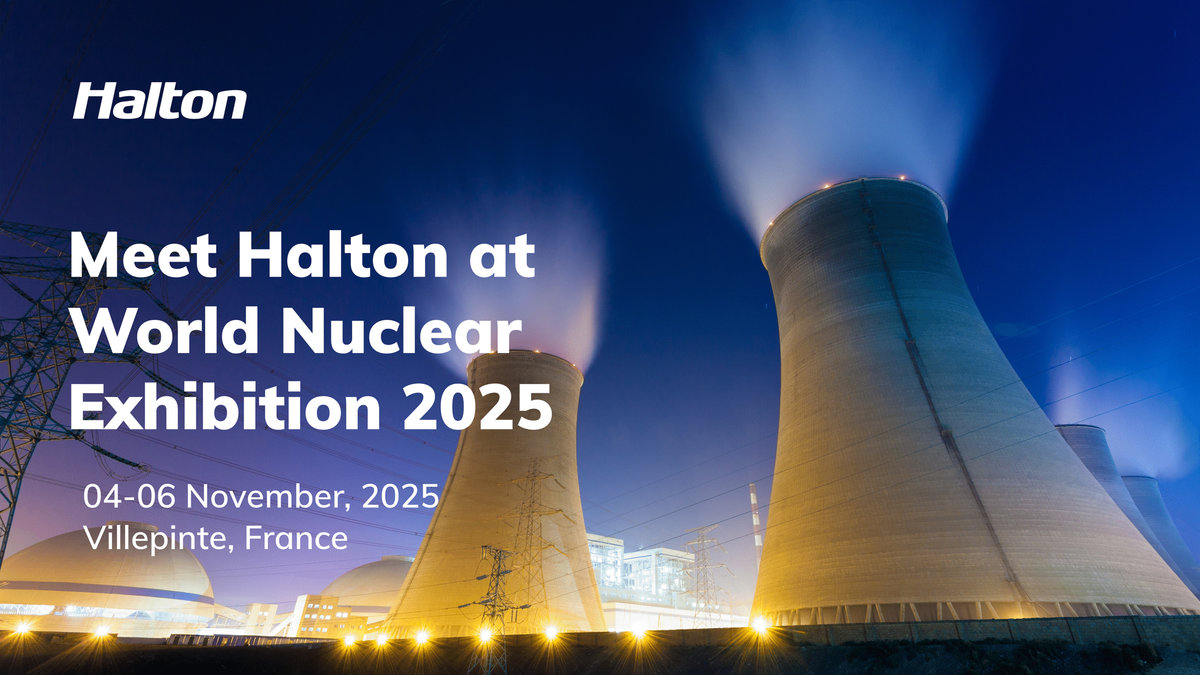 Meet Halton at World Nuclear Exhibition 2025