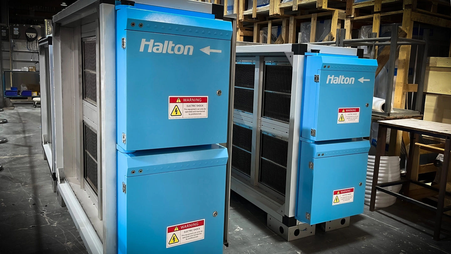 Halton Electrostatic Precipitator for Demanding Commercial Kitchens