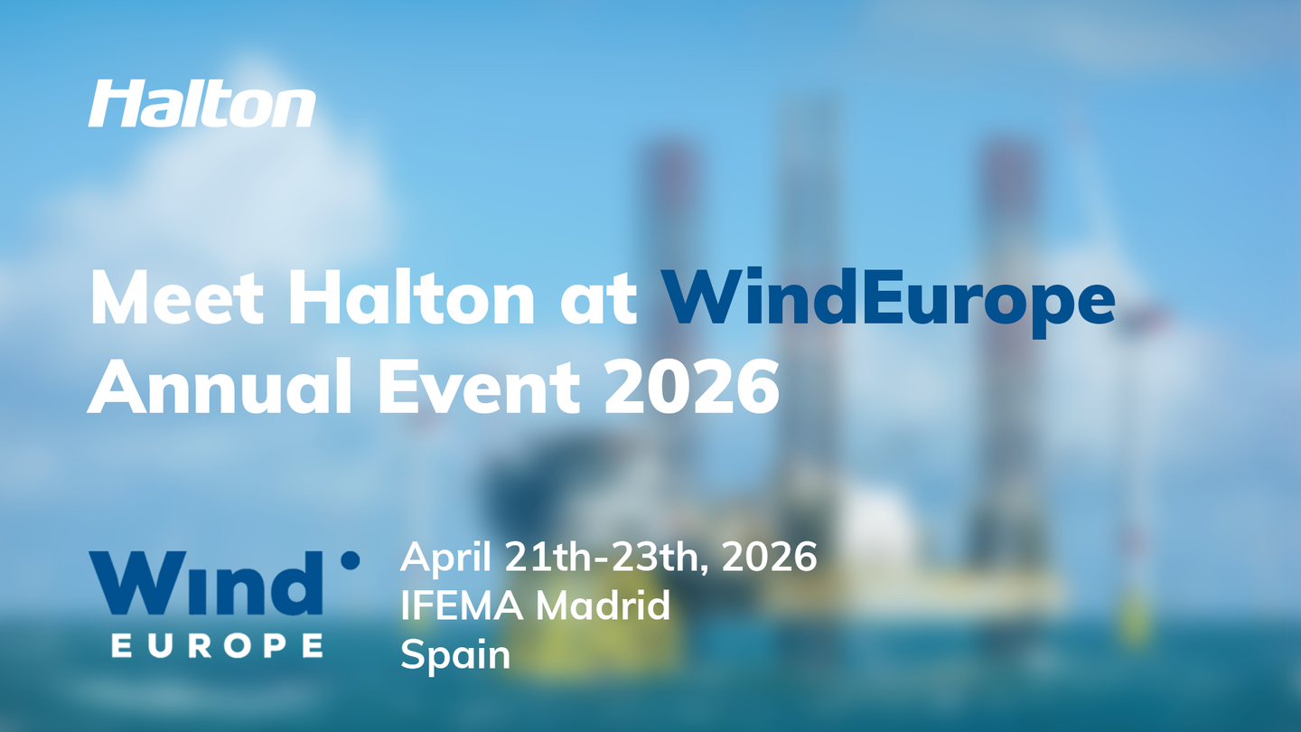 Meet Halton at WindEurope Annual Event 2026